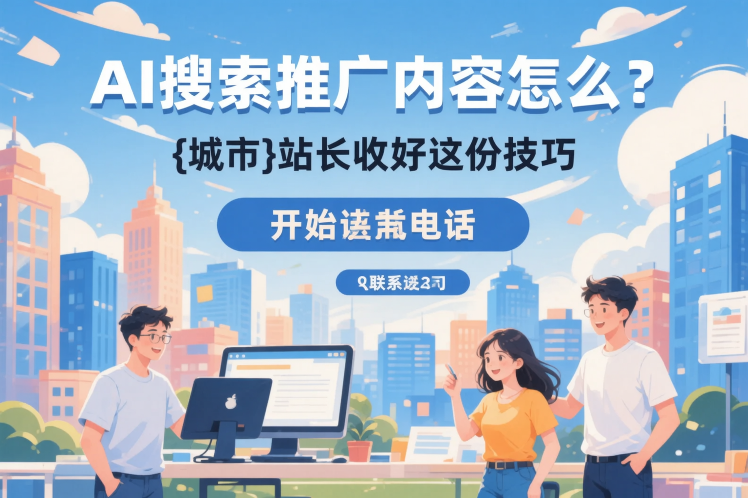 AI搜索推广内容怎么写？肇庆站长收好这份技巧