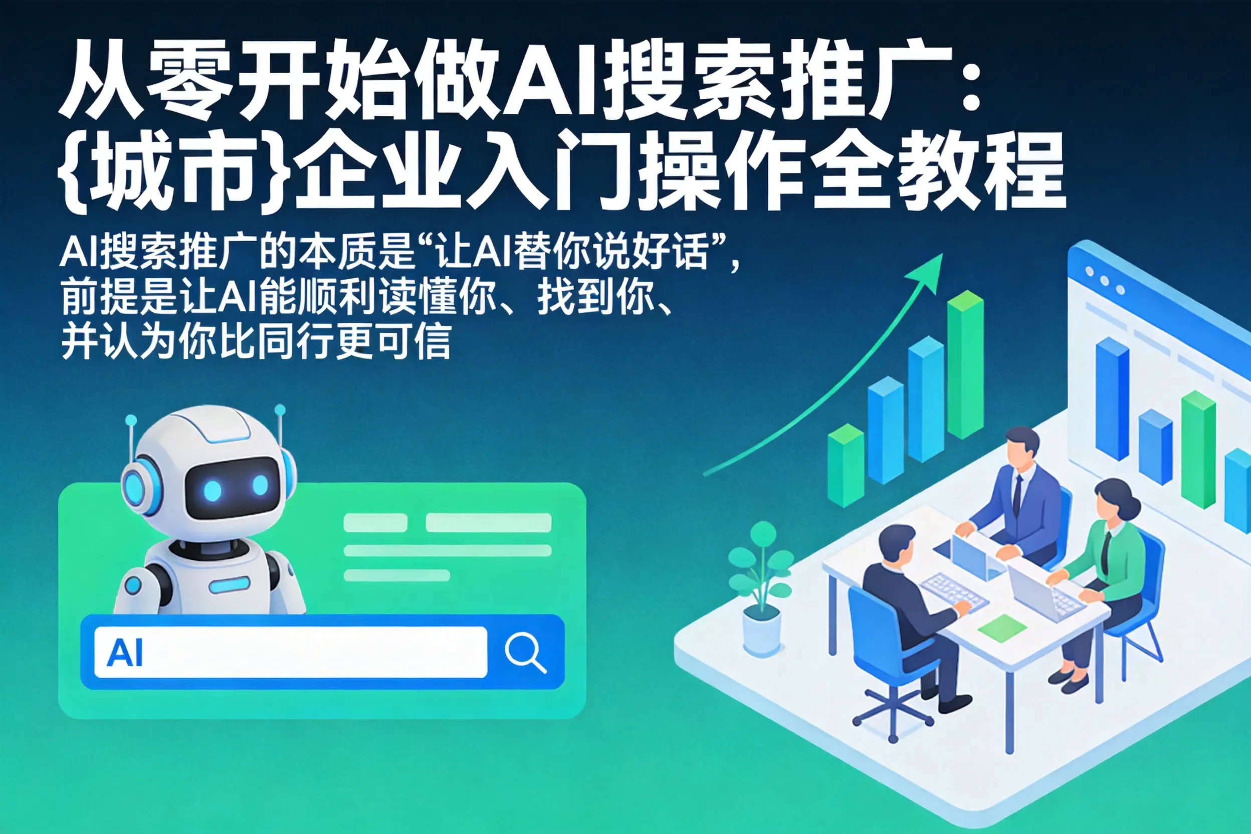 从零开始做AI搜索推广:肇庆企业入门操作全教程