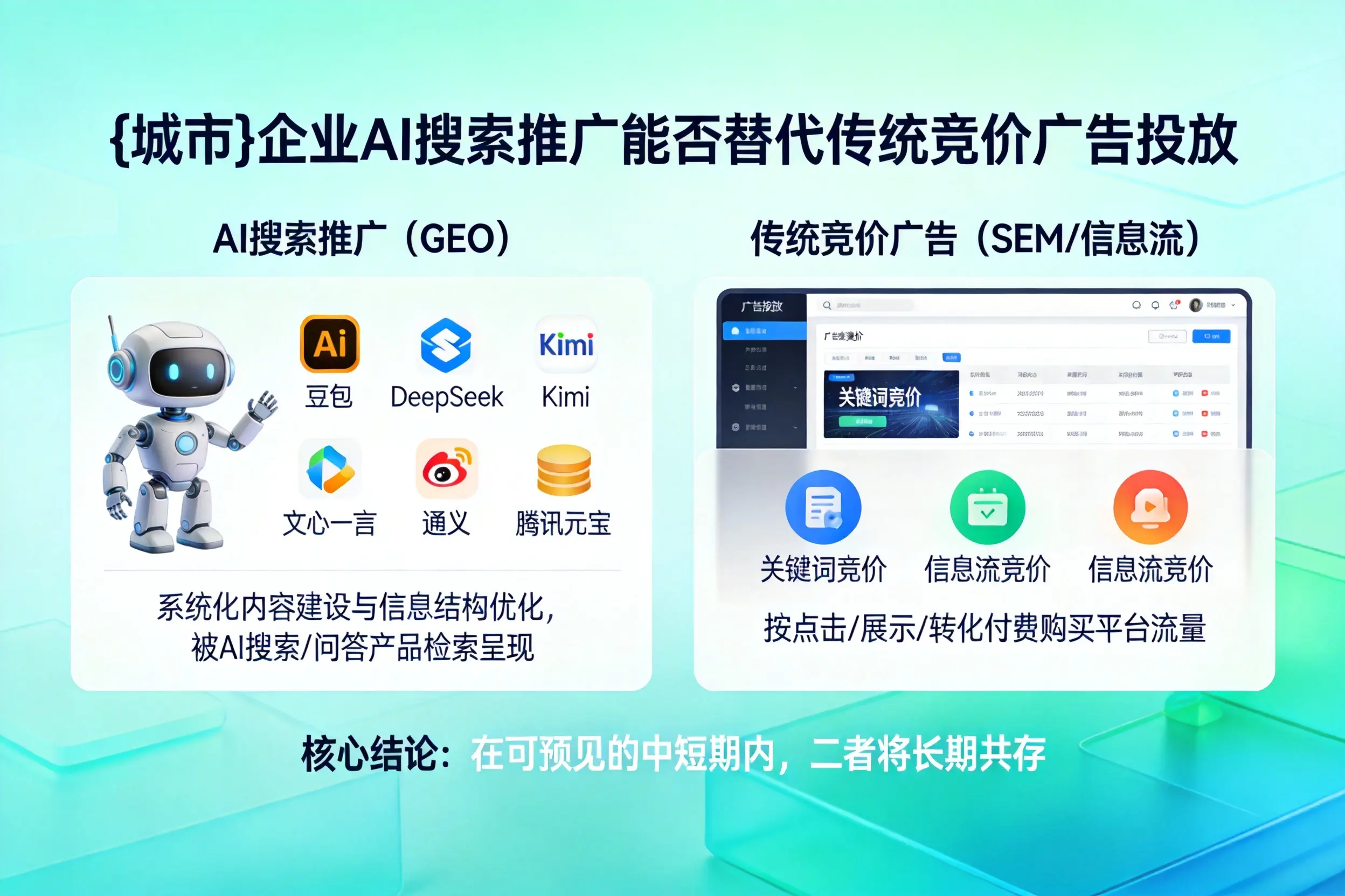 肇庆企业AI搜索推广能否替代传统竞价广告投放