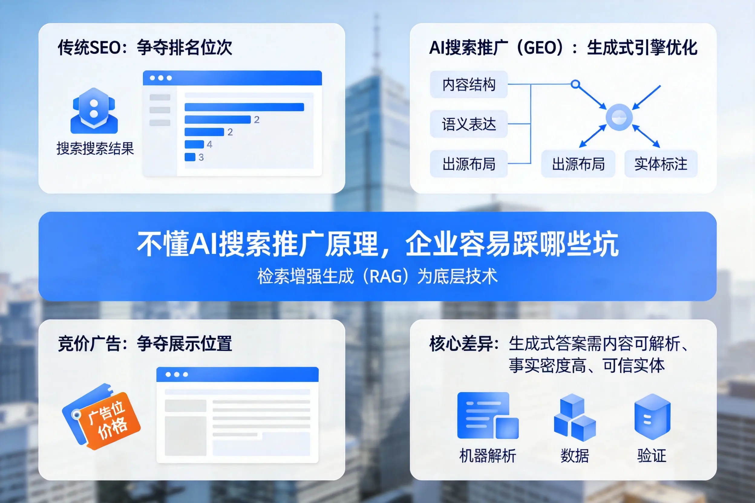 不懂AI搜索推广原理，肇庆企业容易踩哪些坑