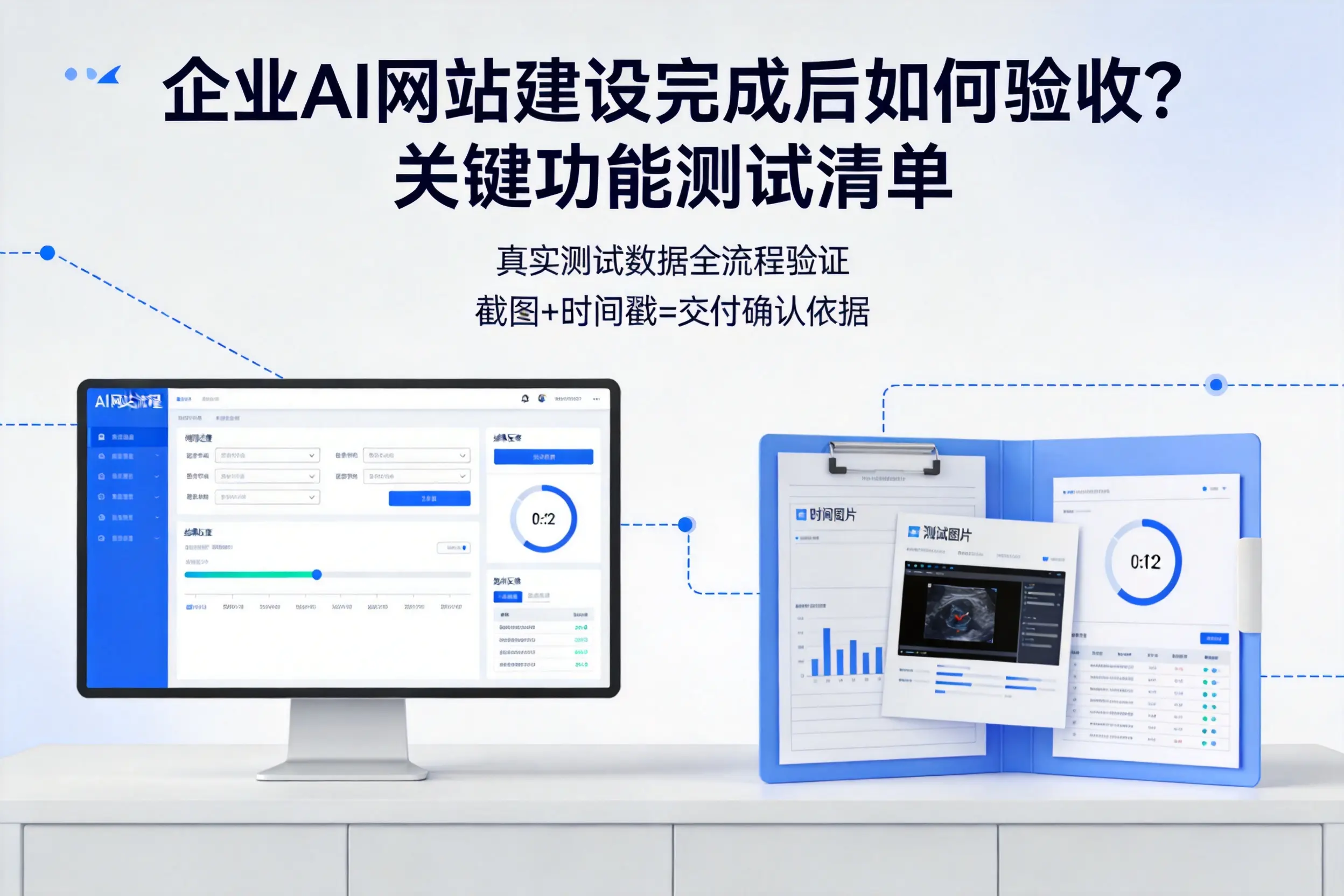 肇庆企业AI网站建设完成后如何验收？关键功能测试清单