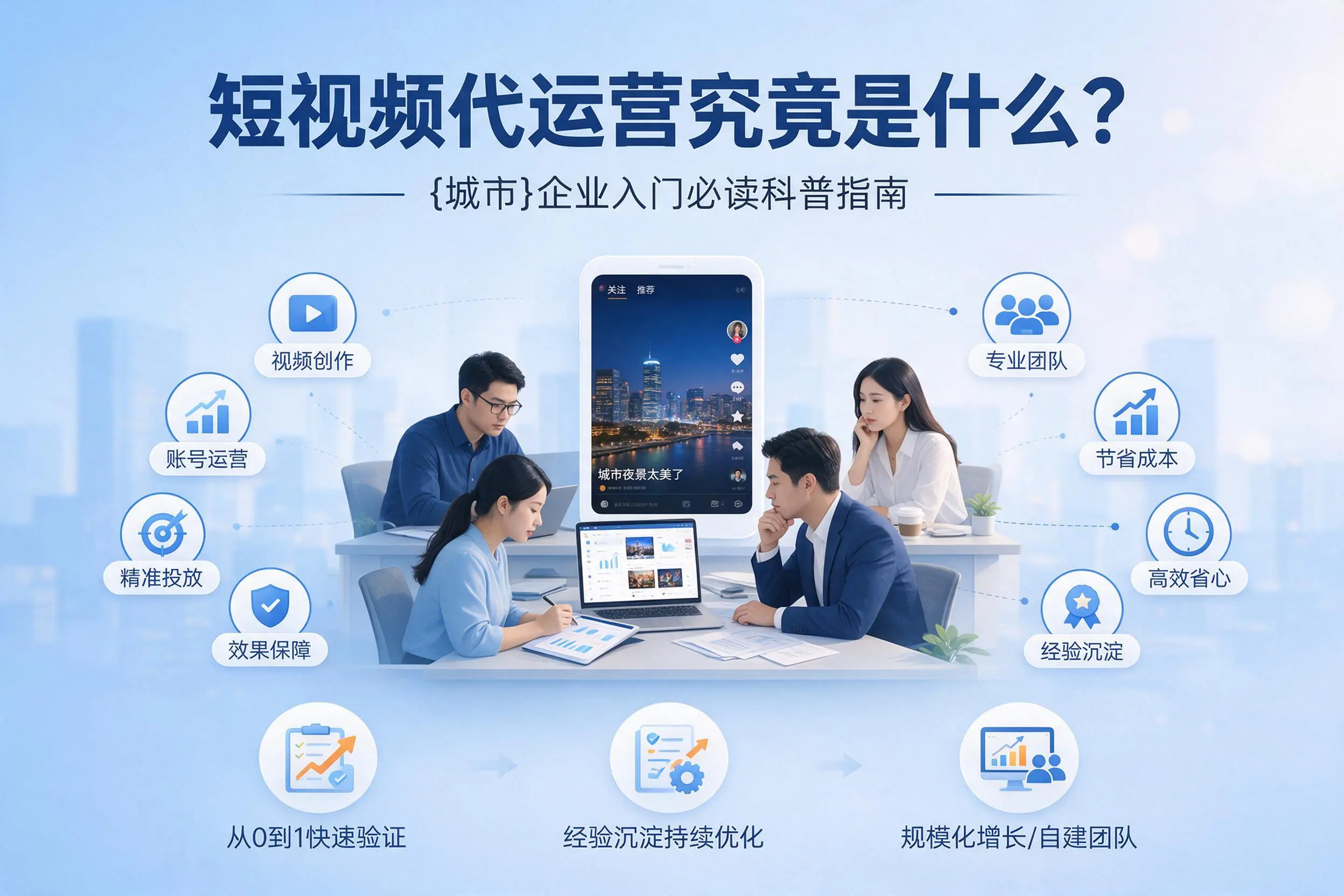 短视频代运营究竟是什么?肇庆企业入门必读科普指南