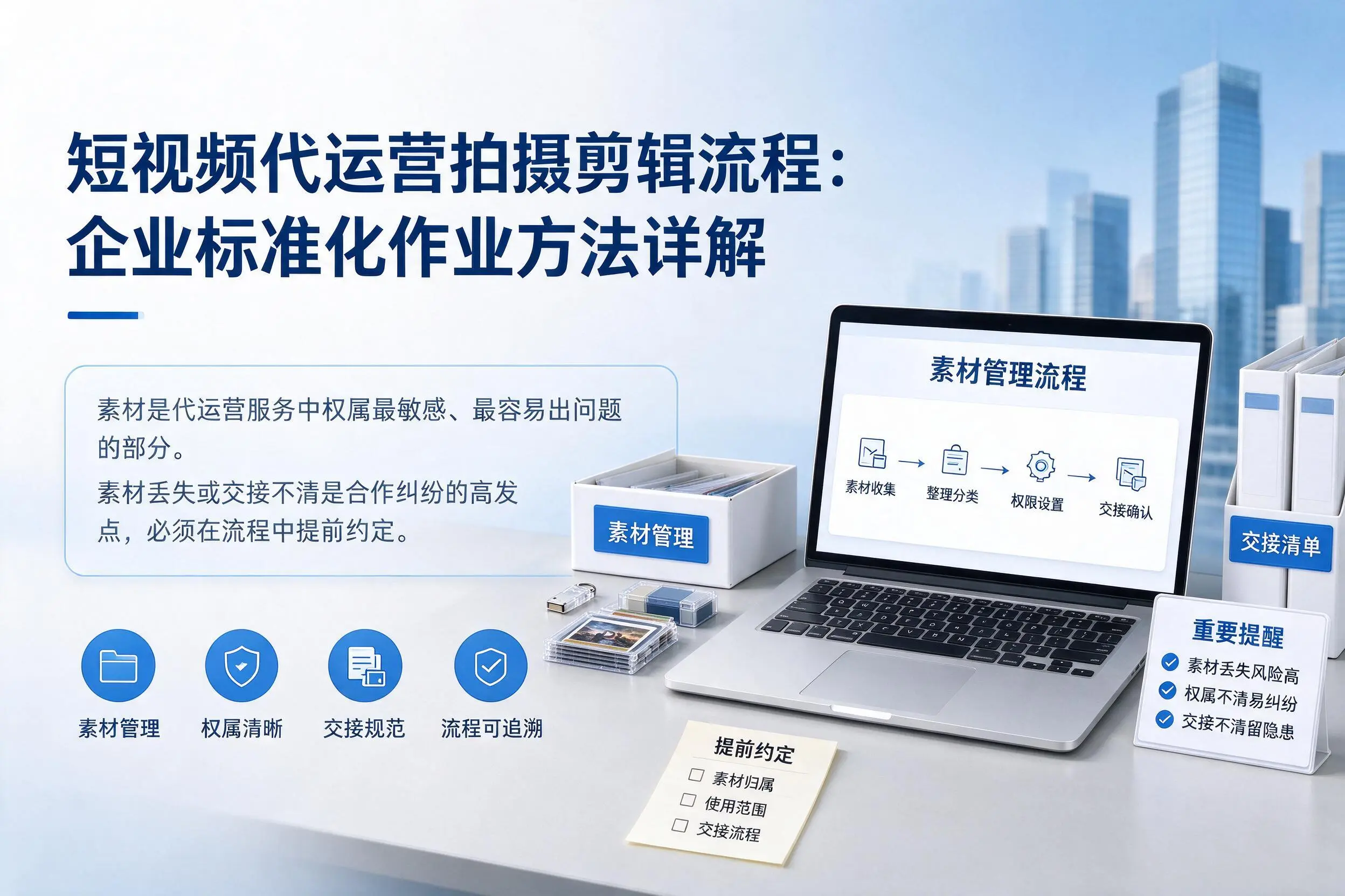 短视频代运营拍摄剪辑流程：肇庆企业标准化作业方法详解