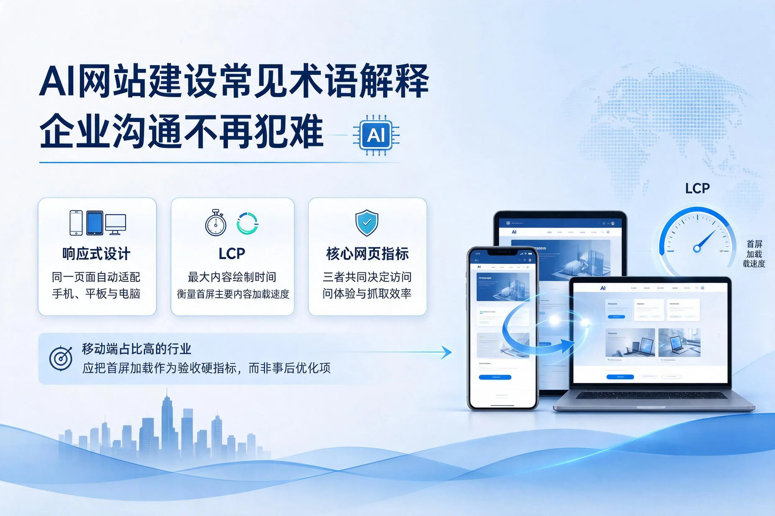 AI网站建设常见术语解释,肇庆企业沟通不再犯难