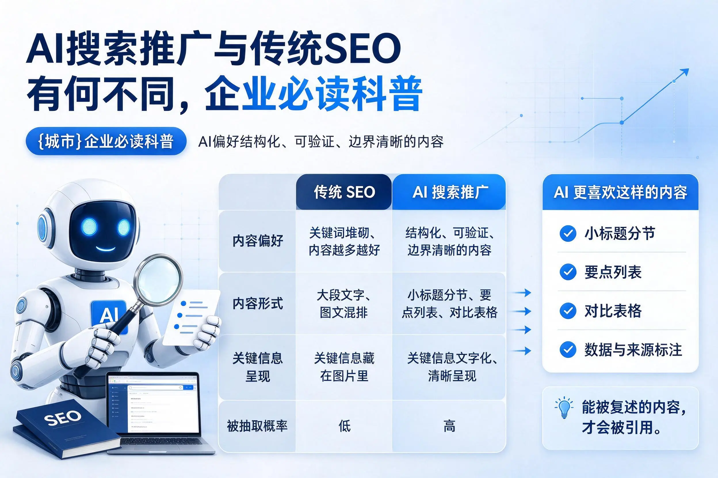 AI搜索推广与传统SEO有何不同,肇庆企业必读科普