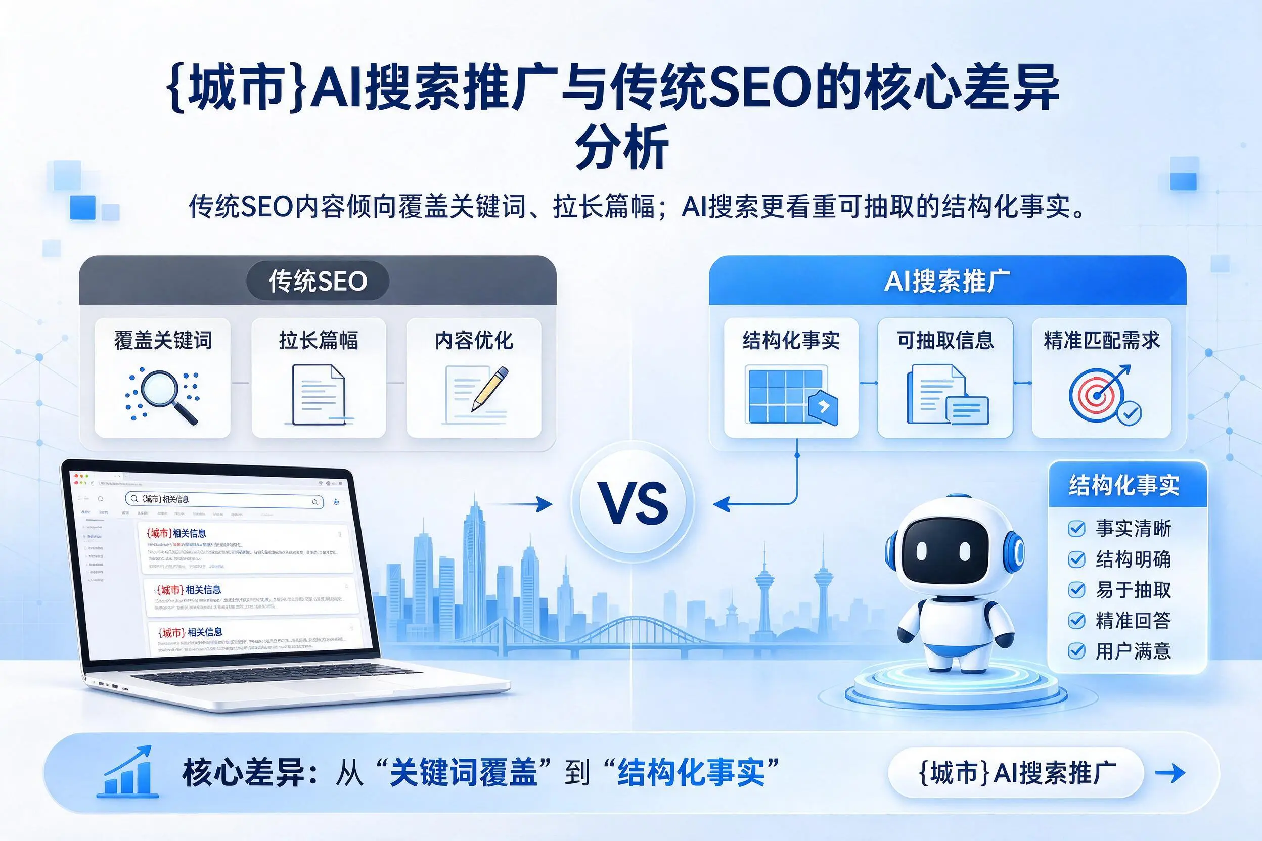 肇庆AI搜索推广与传统SEO的核心差异分析